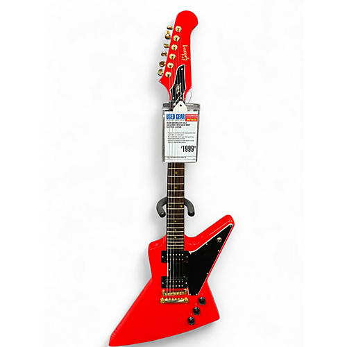 Used Gibson Lzzy Hale Signature Red Solid Body Electric Guitar Red