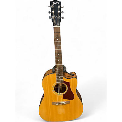 Used Gibson MONTANA HP415 Antique Natural Acoustic Electric Guitar