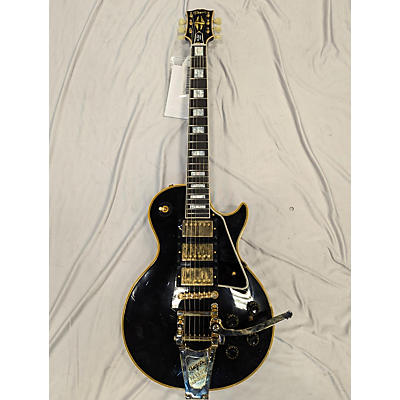 Gibson Used Gibson MURPHY LABS 1957 BLACK BEAUTY LIGHT AGED BIGSBY Ebony Solid Body Electric Guitar