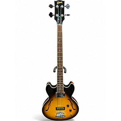 Used Gibson Midtown 2 Tone Sunburst Electric Bass Guitar