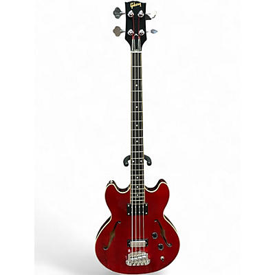 Used Gibson Midtown Wine Red Electric Bass Guitar
