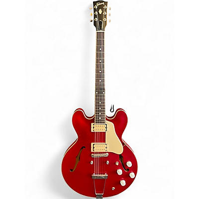 Used Gibson Mod Shop ES-335 Matte Red Hollow Body Electric Guitar