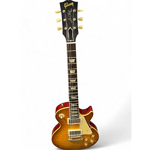 Used Gibson  Murphy Lab 1959 Les Paul Custom Ultra Light Aged Honey Burst Solid Body Electric Guitar Honey Burst