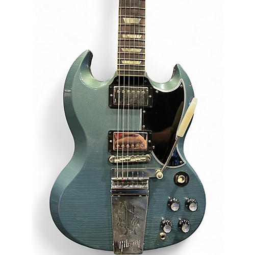Used Gibson Murphy Lab Light Age 1964 Sg Pelham Blue Solid Body Electric Guitar Pelham Blue