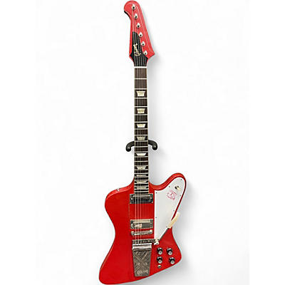 Used Gibson Murphy Lab Light Aged Custom 63 Firebird V Reverse Red Solid Body Electric Guitar
