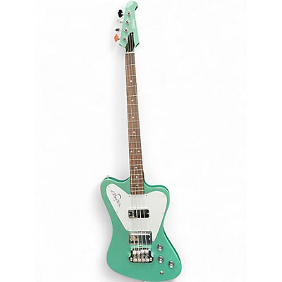 Used Gibson NON REVERSE THUNDERBIRD Inverness Green Electric Bass Guitar