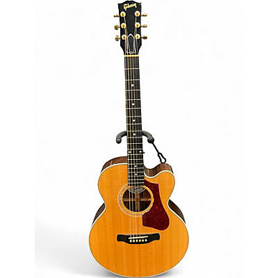 Used Gibson Parlor Rosewood AG Natural Acoustic Electric Guitar