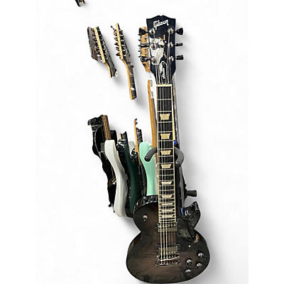 Used Gibson SESSION STUDIO TRANS EBONY BURST Solid Body Electric Guitar