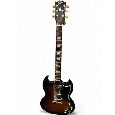 Used Gibson SG 2 Color Sunburst Solid Body Electric Guitar