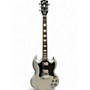 Used Gibson SG 61 REISSUE Silver Solid Body Electric Guitar Silver