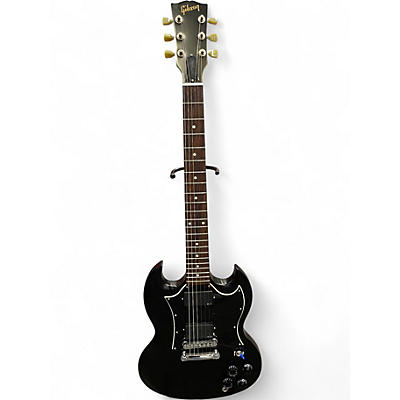 Used Gibson SG BLACK Solid Body Electric Guitar