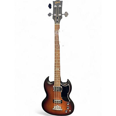 Used Gibson SG Bass 2 Tone Sunburst Electric Bass Guitar