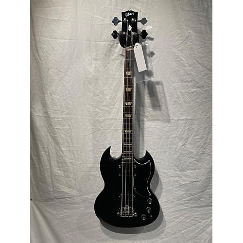 Gibson Used Gibson SG Bass Black Electric Bass Guitar Black