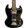 Used Gibson SG Bass Black Electric Bass Guitar Black