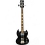 Used Gibson SG Bass Black Electric Bass Guitar Black