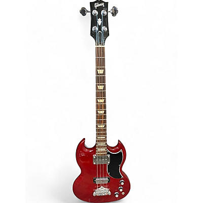 Gibson Used Gibson SG Bass Cherry Electric Bass Guitar