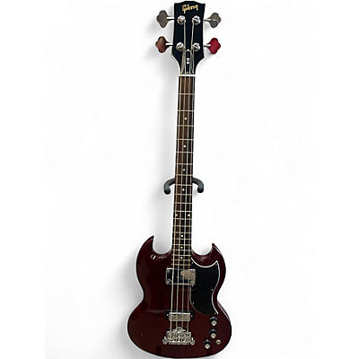 Used Gibson SG Bass Cherry Electric Bass Guitar