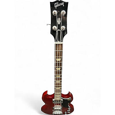 Used Gibson SG Bass Cherry Electric Bass Guitar