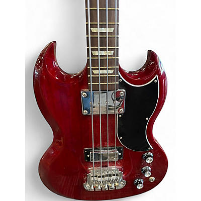 Used Gibson SG Bass Cherry Electric Bass Guitar