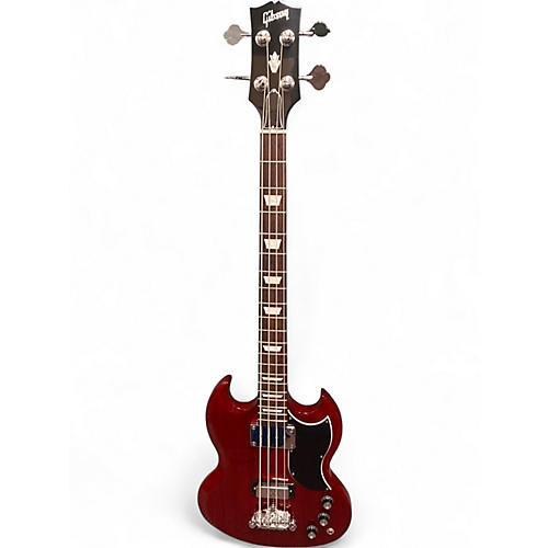 Used Gibson SG Bass Heritage Cherry Electric Bass Guitar Heritage Cherry