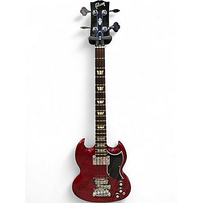 Used Gibson SG Bass Heritage Cherry Electric Bass Guitar