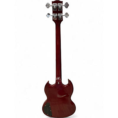 Used Gibson SG Bass Red Electric Bass Guitar