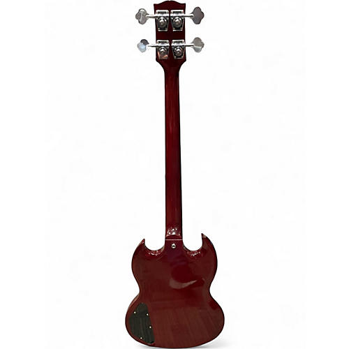 Used Gibson SG Bass Red Electric Bass Guitar Red