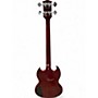 Used Gibson SG Bass Red Electric Bass Guitar Red