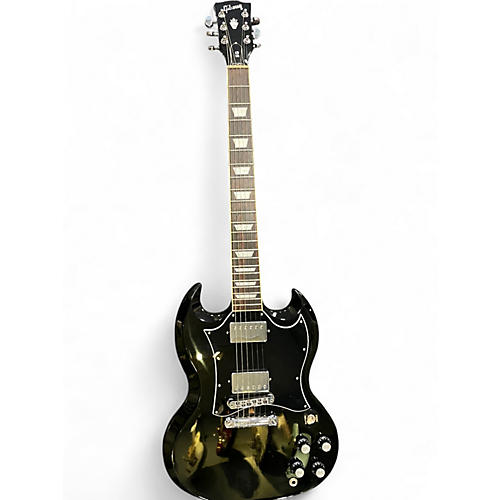 Used Gibson SG  Black Solid Body Electric Guitar Black