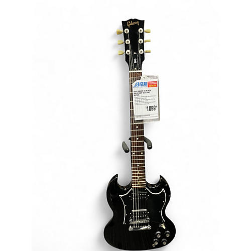 Used Gibson SG Black Solid Body Electric Guitar Black
