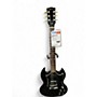 Used Gibson SG Black Solid Body Electric Guitar Black