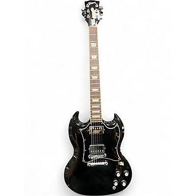 Used Gibson SG Black Solid Body Electric Guitar