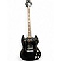 Used Gibson SG Black Solid Body Electric Guitar Black