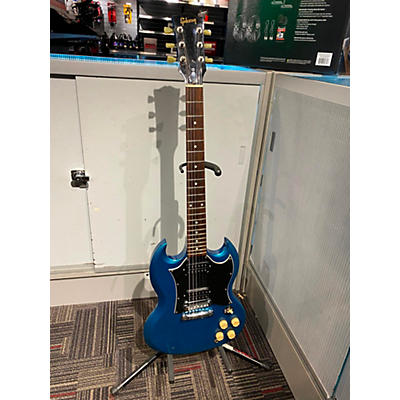 Gibson Used Gibson SG Blue Solid Body Electric Guitar