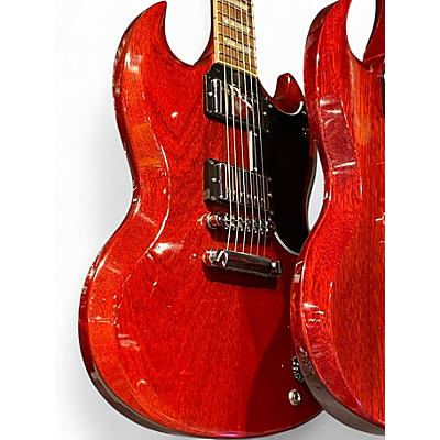 Used Gibson SG Cherry Solid Body Electric Guitar