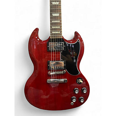 Used Gibson SG Cherry Solid Body Electric Guitar