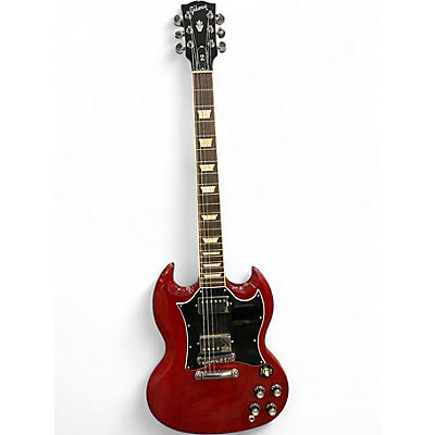 Used Gibson SG Cherry Solid Body Electric Guitar