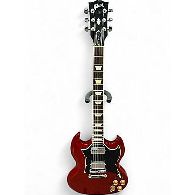 Used Gibson SG Cherry Solid Body Electric Guitar