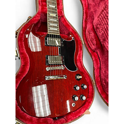 Used Gibson SG Cherry Solid Body Electric Guitar