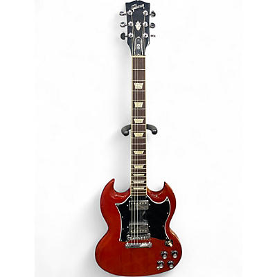 Used Gibson SG Cherry Solid Body Electric Guitar