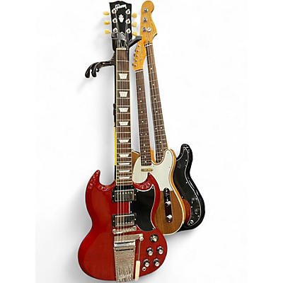 Used Gibson SG Custom Maestro Reissue Cherry Solid Body Electric Guitar