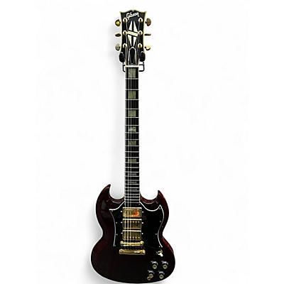 Used Gibson SG Custom Midnight Wine Solid Body Electric Guitar