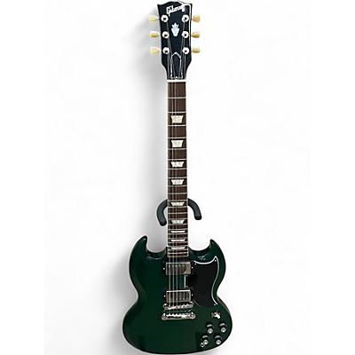 Used Gibson SG Green Solid Body Electric Guitar