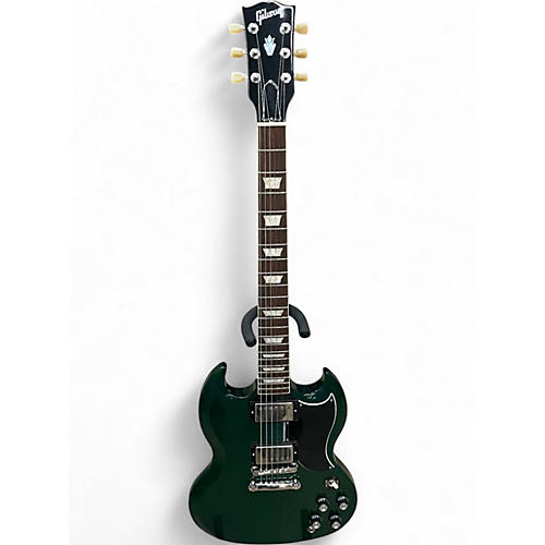 Used Gibson SG Green Solid Body Electric Guitar Green