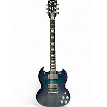 Used Gibson SG High Performance blueberry fade Solid Body Electric Guitar