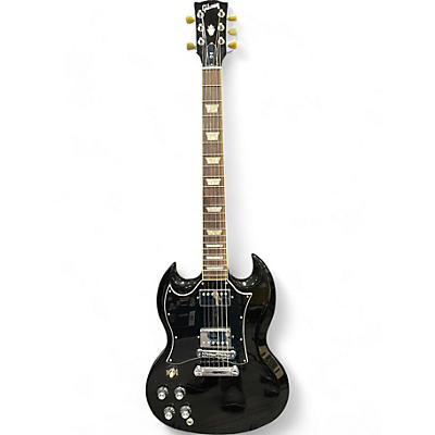 Used Gibson SG Left Handed Black Electric Guitar