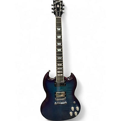 Used Gibson SG Modern Blue Burst Solid Body Electric Guitar