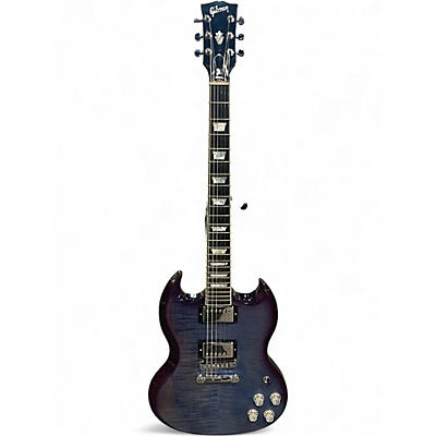 Used Gibson SG Modern Blue Burst Solid Body Electric Guitar