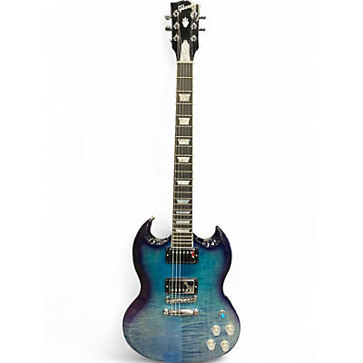 Used Gibson SG Modern Blue Burst Solid Body Electric Guitar