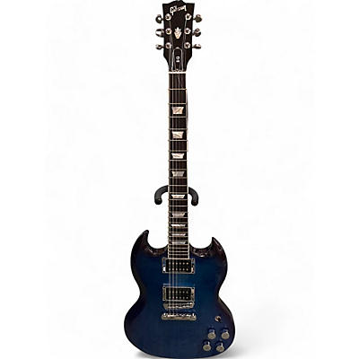 Gibson Used Gibson SG Modern Blueberry Fade Solid Body Electric Guitar